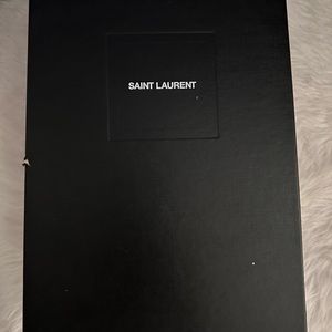 YSL Cassandra sandals in patent leather